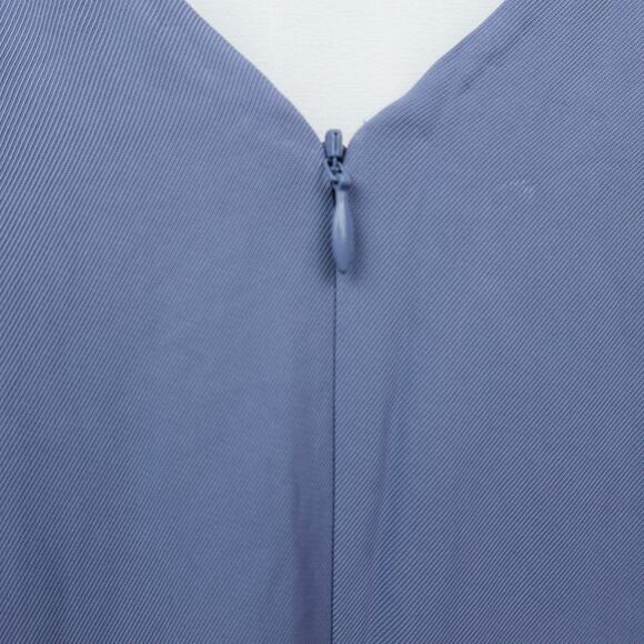 Everlane The Japanese GoWeave Essential Jumpsuit Sz 12 Dusty Blue -Missing Belt- - Picture 9 of 12